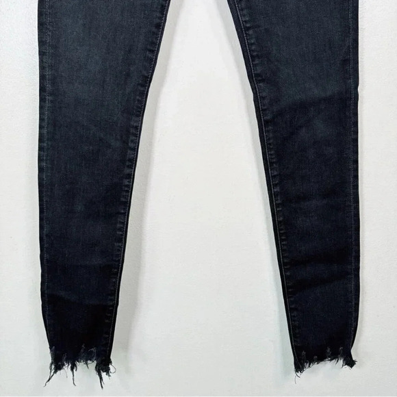 Ag ADRIANO GOLDSCHMIED Womens Size  24 The Farrah Skinny Ankle Chew Hem Jeans - Picture 6 of 14